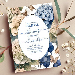 Elegant Hydrangea Wedding Invitation