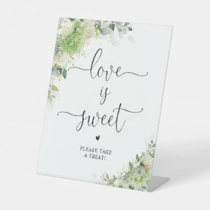 Elegant Hydrangeas Love Is Sweet Sign