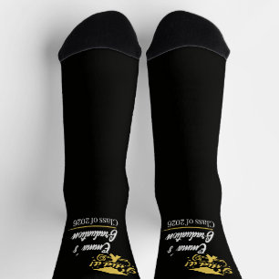 ELegant I did it Success Graduation Party Socks