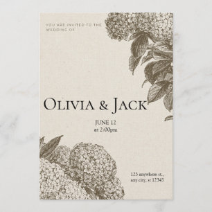 Elegant “I Do” Wedding Invitation – Customizable