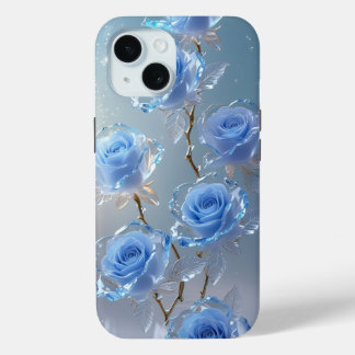 Elegant Ice Roses Winter Phone Case