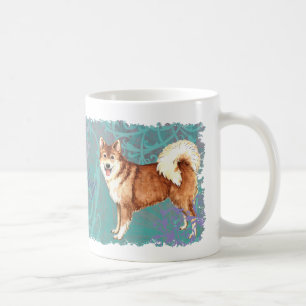 Elegant Icelandic Sheepdog Coffee Mug