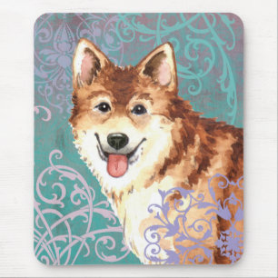 Elegant Icelandic Sheepdog Mouse Mat