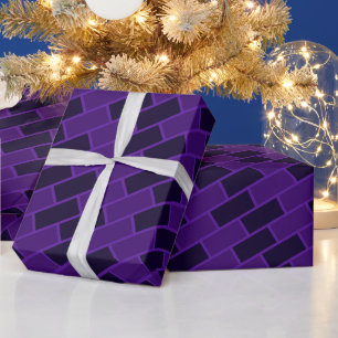 Elegant Initial Heartfelt Festive Boyfriend Birthd Wrapping Paper