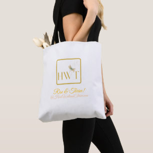 Elegant & Inspiring HWT Gold Collection Tote Bag