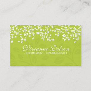 Elegant Interior Designer Business Cards