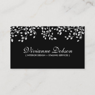 Elegant Interior Designer Business Cards