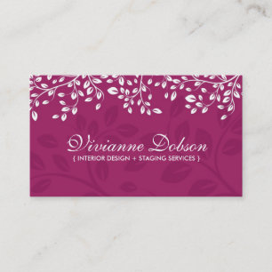 Elegant Interior Designer Business Cards