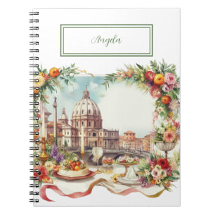 Elegant Invitation Wedding Dinner in Florence,  Notebook