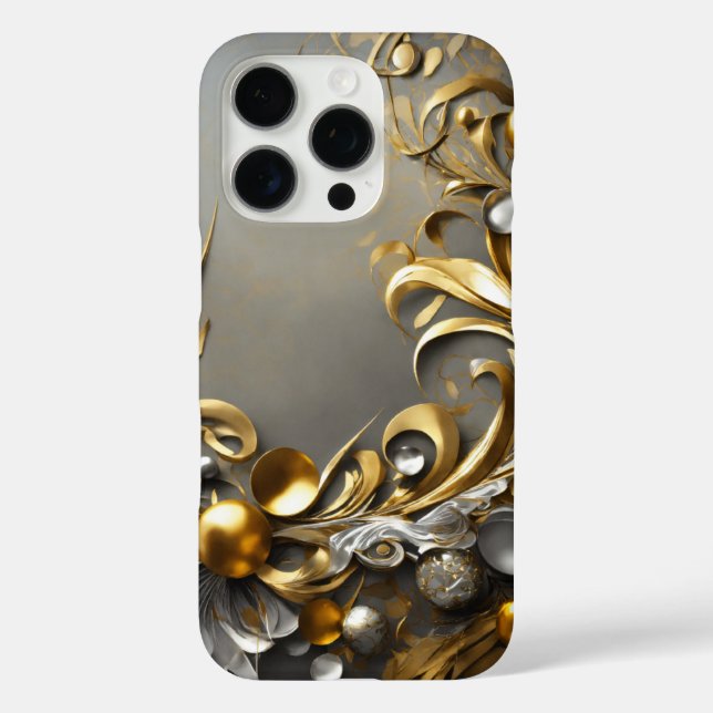 Elegant iPhone 16 Pro/iPad Cases - Stunning Design (Back)