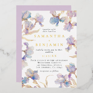 Elegant Iris Wedding