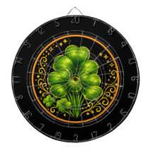 Elegant Irish Shamrocks