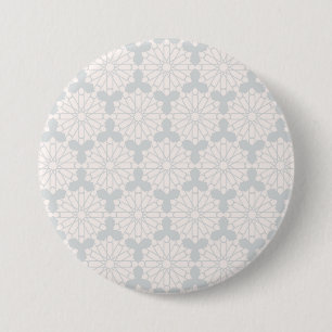 Elegant Islamic Art Design 7.5 Cm Round Badge