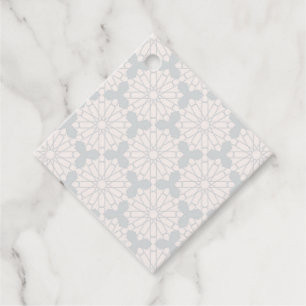 Elegant Islamic Art Design Favour Tags