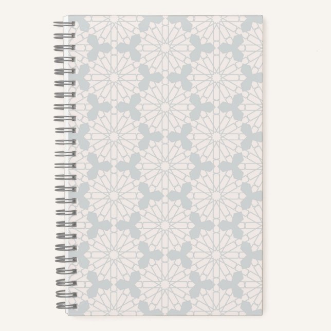 Elegant Islamic Art Design Notebook (Front)
