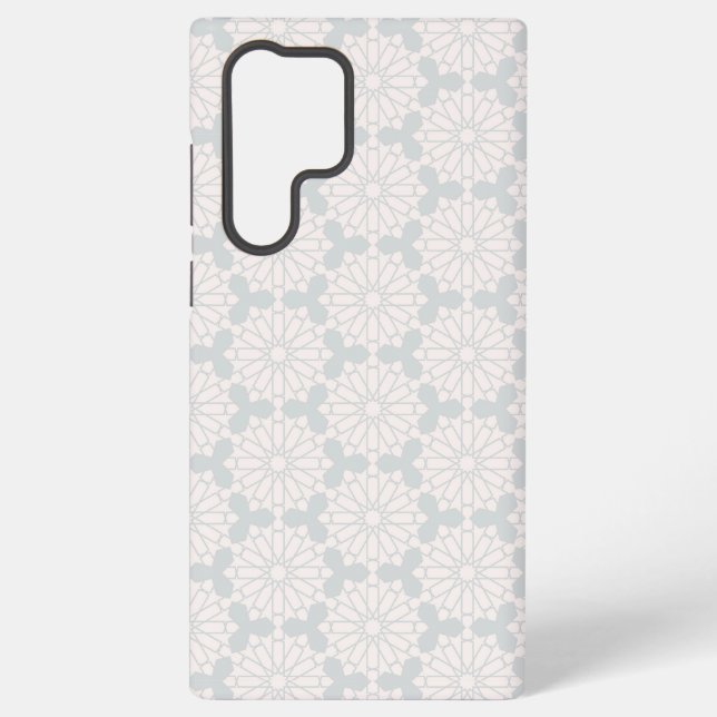 Elegant Islamic Art Design Samsung Galaxy S22 Ultra Case (Back)