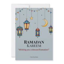 Elegant Islamic Ramadan Greeting Card – Customised