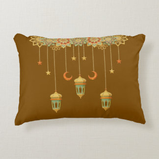 Elegant Islamic Ramadan Lantern – Festive Pillow