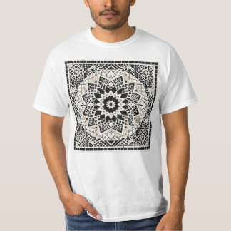Elegant Islamic Tile Pattern: A Masterpiece T-Shirt