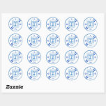 Elegant Israel Stickers & Israeli Flag / Labels<br><div class="desc">Stickers / Envelope Seals: Elegant Israel design & Israeli flag with Hebrew personalised text / name - love my country,  modern wedding seals,  bar mitzvah party,  birthdays,  patriots / sports fans</div>