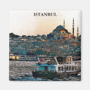 Elegant Istanbul Turkey Hagia Sophia Architecture Magnet