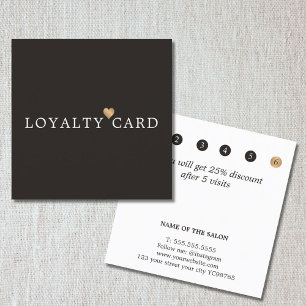 Elegant Ivory Black Faux Gold Heart Beauty Loyalty