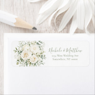 Elegant Ivory Floral Wedding