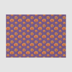 Elegant Jack O' Lanterns Tissue Paper