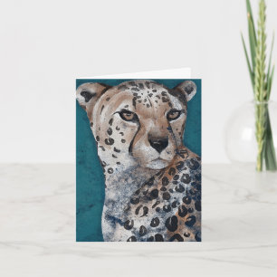 Elegant Jaguar Card