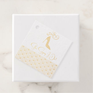 Elegant Japanese Bridal Shower Favour Tags