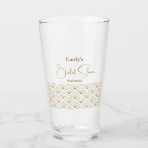 Elegant Japanese Bridal Shower Glass