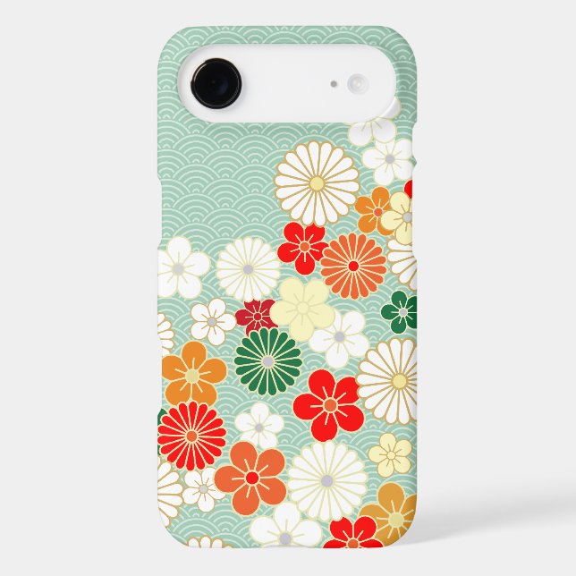 Elegant Japanese Floral Pattern iPhone 6 case (Back)