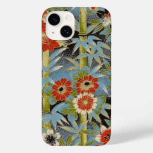 Elegant Japanese Washi Origami Bamboo Flowers Case-Mate iPhone 14 Case