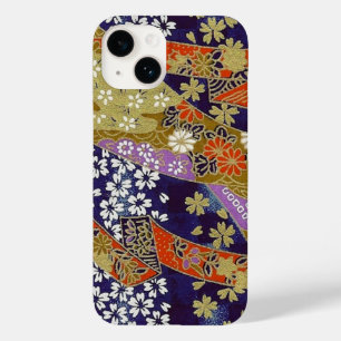 Elegant Japanese Washi Origami Modern Flowers Case-Mate iPhone 14 Case