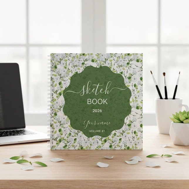 Elegant Jasmine Flower Notebook (Creator Uploaded)