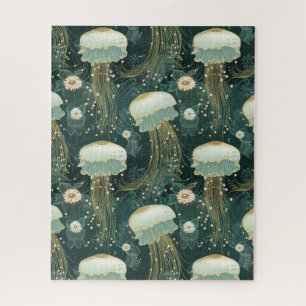 Elegant Jellyfish Jigsaw Puzzle