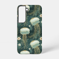 Elegant Jellyfish Pattern - Custom Name