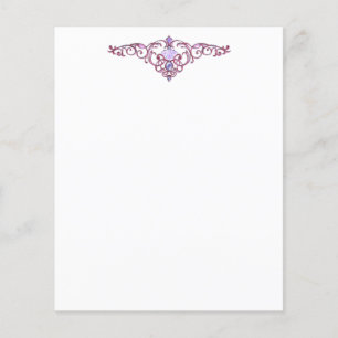 Elegant jewel Letterhead