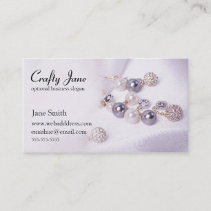 Elegant Jewellery Business Card Design Template