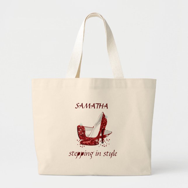 Elegant Jumbo Tote Bag (Front)