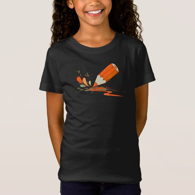 elegant kids' t-shirts (Front)