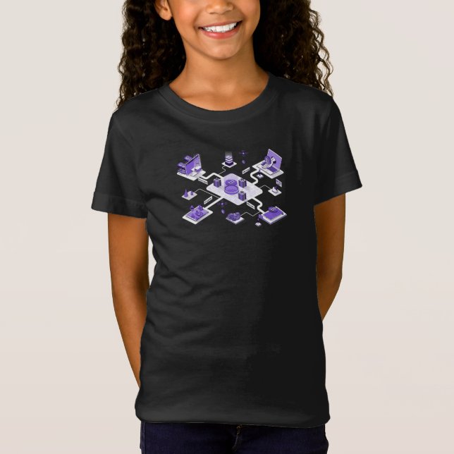 elegant kids' t-shirts (Front)