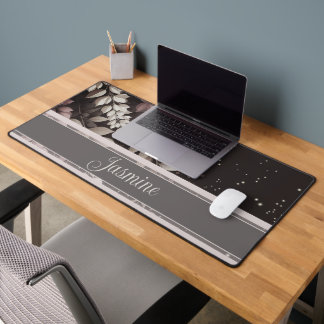Elegant Laburnum Cascade Desk Mat