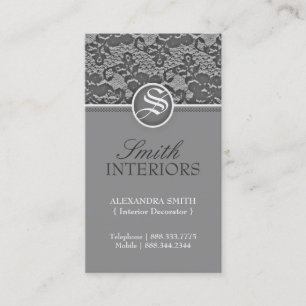 Elegant Lace Business Cards