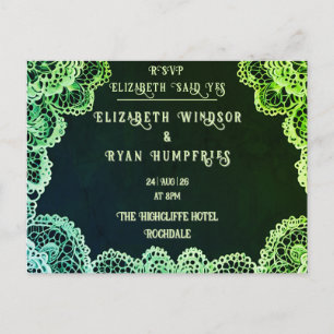 Elegant Lace" Wedding Invitation Collection