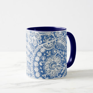 Elegant Lace with any background colour Mug