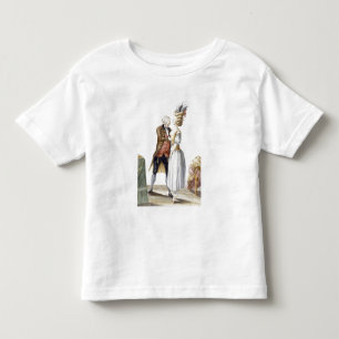 Elegant Lady at a Fitting with her Tailor, plate f Toddler T-Shirt