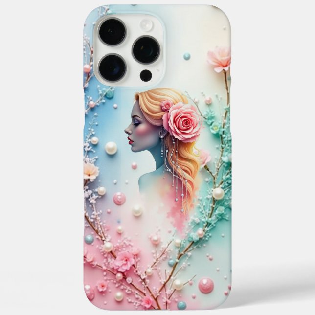 Elegant Lady  Case-Mate iPhone Case (Back)