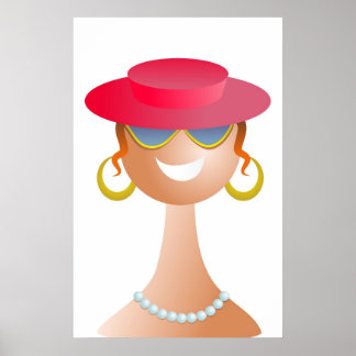 Elegant Lady Poster