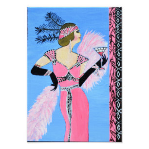 Elegant Lady print